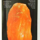 Himalayan Salt Lamp 10 Inch Wood Base