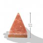 Universal Lighting and Decor 1 Count Salt Lamp Pyramid