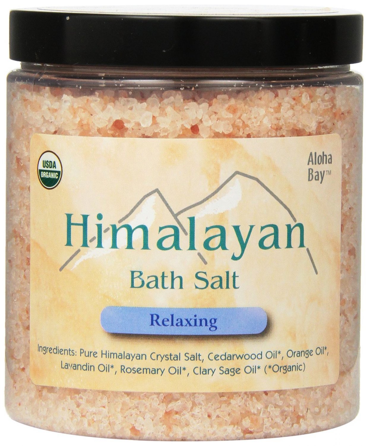 Himalayan Salt Bath Salt Relaxing 24 Ounce