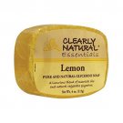 Clearly Natural Glycerine Bar Soap Lemon -- 4 oz