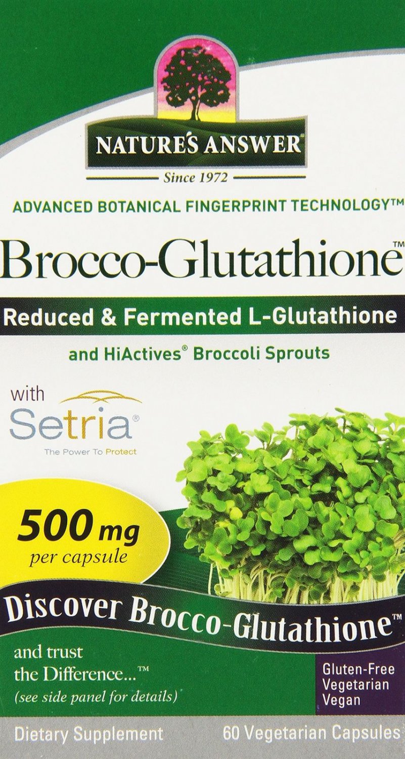 Nature's Answer Brocco Glutathione 60 Count