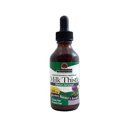 Nature's Answer Alcohol-Free Milk Thistle Extract 2-Fluid Ounces