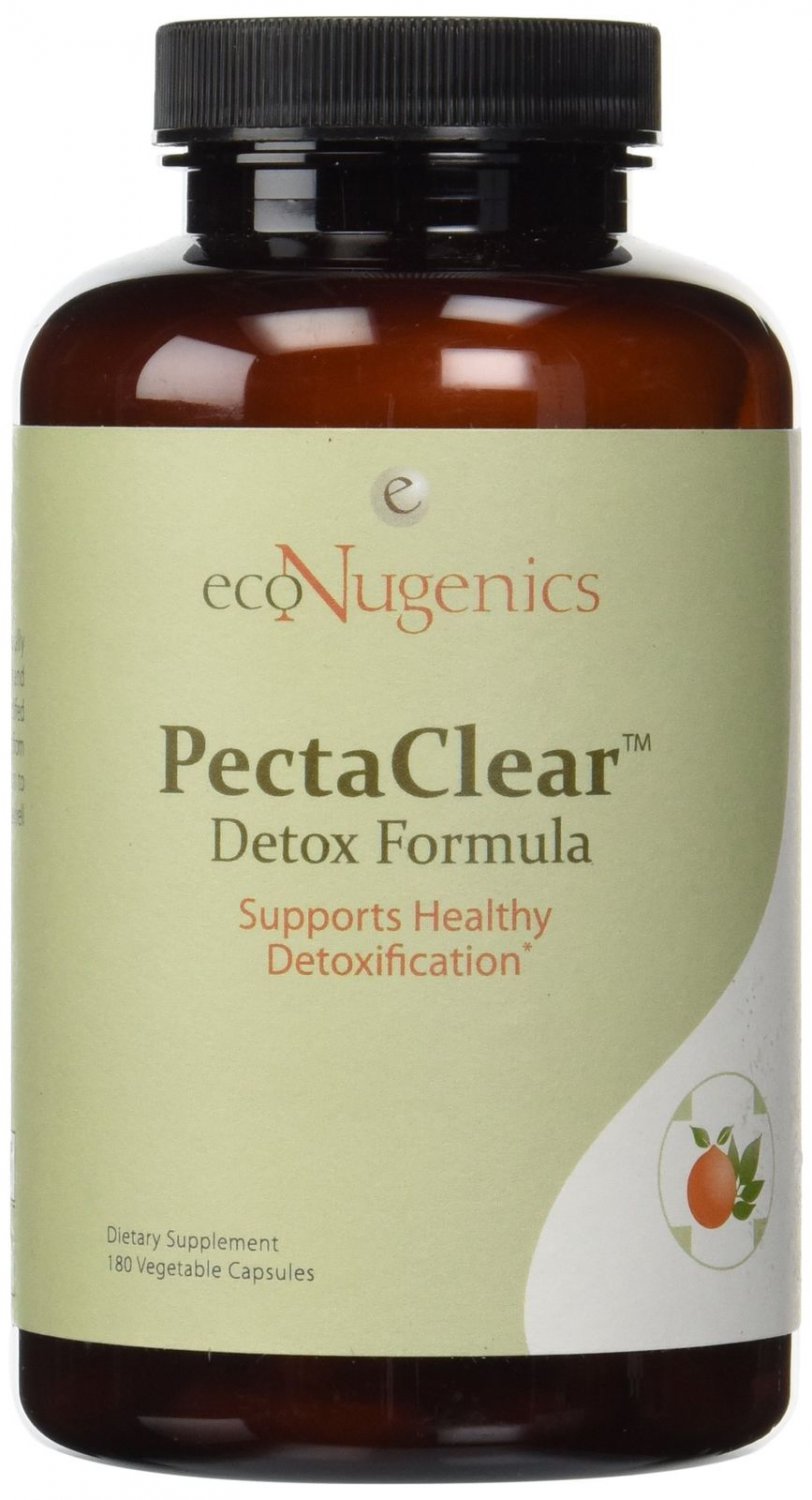 EcoNugenics- PectaClear Detox Formula 180 vcaps