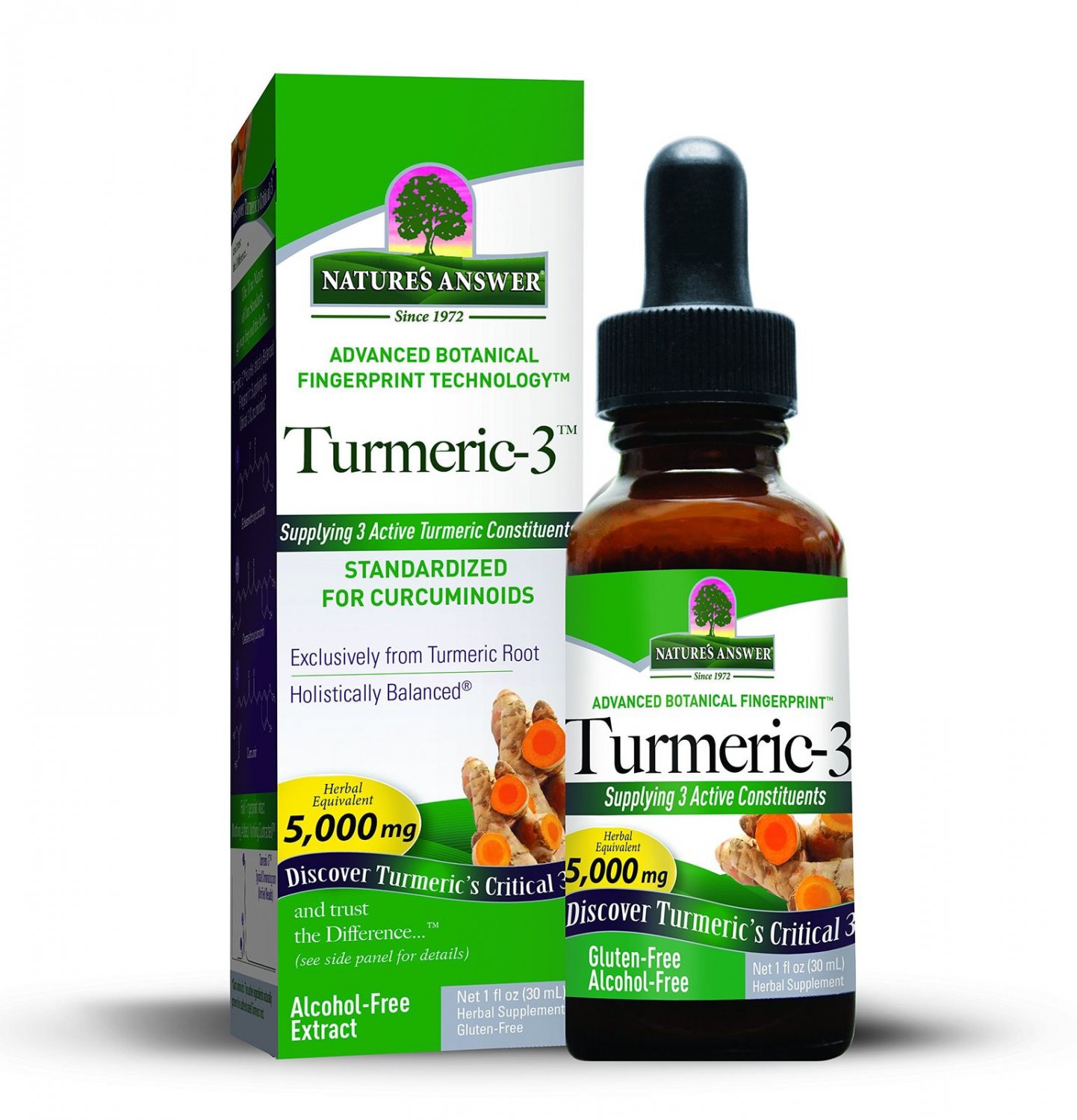 Nature's Answer Turmeric-3 Liquid 1-Fluid Ounce