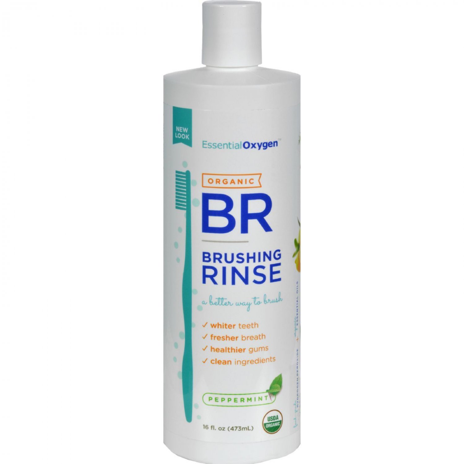 Organic Peppermint Brushing Rinse