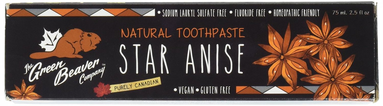 Green Beaver Toothpaste Star Anise 2.5 Ounce