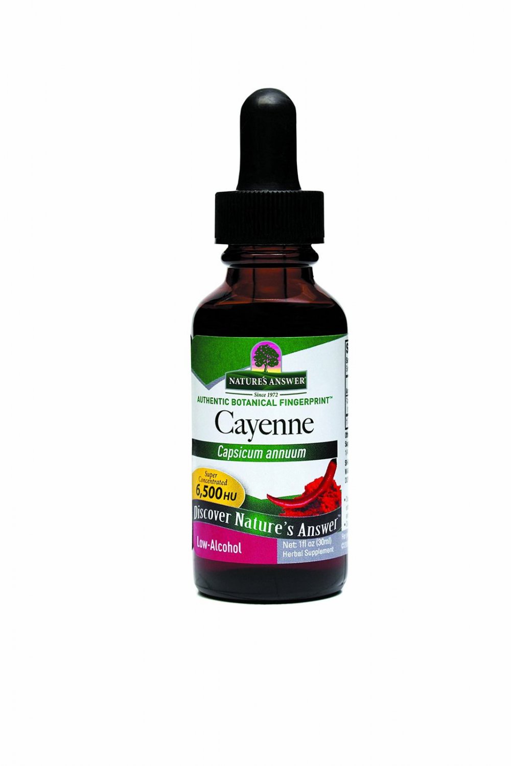 Nature's Answer Cayenne Fruit with Organic Alcohol 1-Fluid Ounce