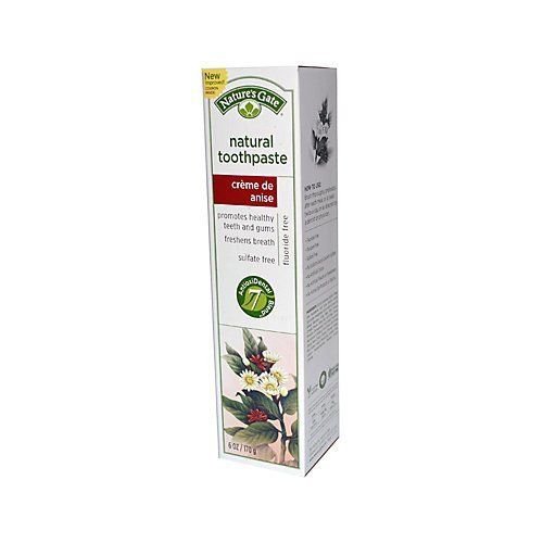 Natures Gate Toothpaste Creme 6 Ounce - De Peppermint