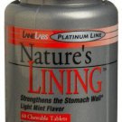 Lane Labs Nature's Lining60 Chewable tablets 1.75-Ounce Bottle