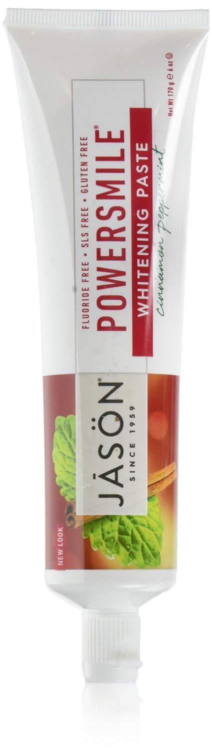 JASON Powersmile Toothpaste Cinnamon Peppermint 6 Ounce Cinnamon Mint