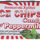 Hand Crafted Candy Tin Peppermint Ice Chips Candy 1.76 oz Candy
