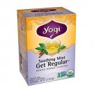 Yogi Healing Formula Organic Tea Soothing Mint Get Regular 16 ea