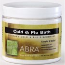 Abra Therapeutics Cold and Flu Bath Camphor and Menthol 17 oz