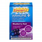 Emergen-C Immune+ (10 Count Blueberry-Acai  Flavor) 0.32 Ounce Packets