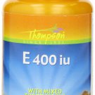 Thompson E with mixed Tocopherols 400 IU Softgels 30 Count 1