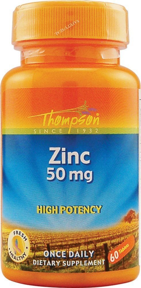 Zinc High Potency Thompson 60 Tabs