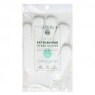 Earth Therapeutics Hydro Exfoliating Gloves White 1 Pair