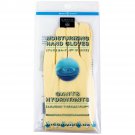 Earth Therapeutics Moisturizing Hand Gloves Solid Color-Natural 1 pair