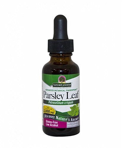 Nature's Answer Parsley Leaf with Organic Alcohol 1-Fluid Ounce