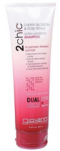 Giovanni 2chic Ultra-Luxurious Shampoo with Cherry Blossom & Rose Petals 8.5floz