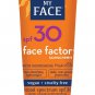 Kiss My Face Face Factor Sunscreen SPF 30 Sunblock for Face and Neck 2 oz