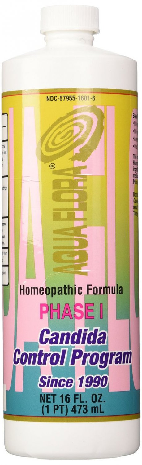 Aqua Flora Candida Control Program Phase 1 16 Fluid Ounce