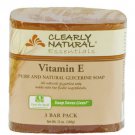 Clearly Natural Glycerine Bar Soap Vitamin E 3 Count