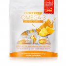 Coromega Omega-3 Squeeze with Vitamin D3 Tropical Orange 120 Count