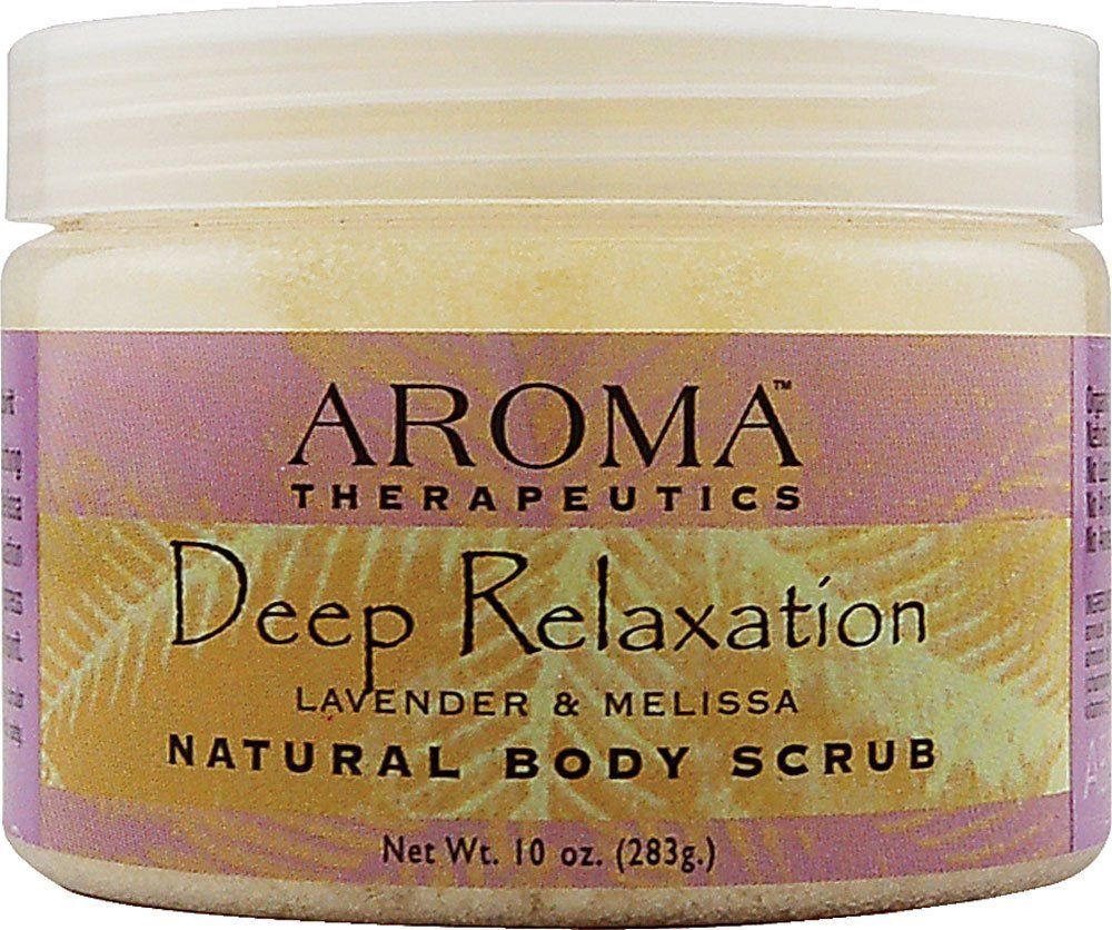 Aroma Therapeutics Deep Relaxation Natural Body Scrub Lavender & Melissa