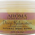 Aroma Therapeutics Deep Relaxation Natural Body Scrub - Lavender & Melissa
