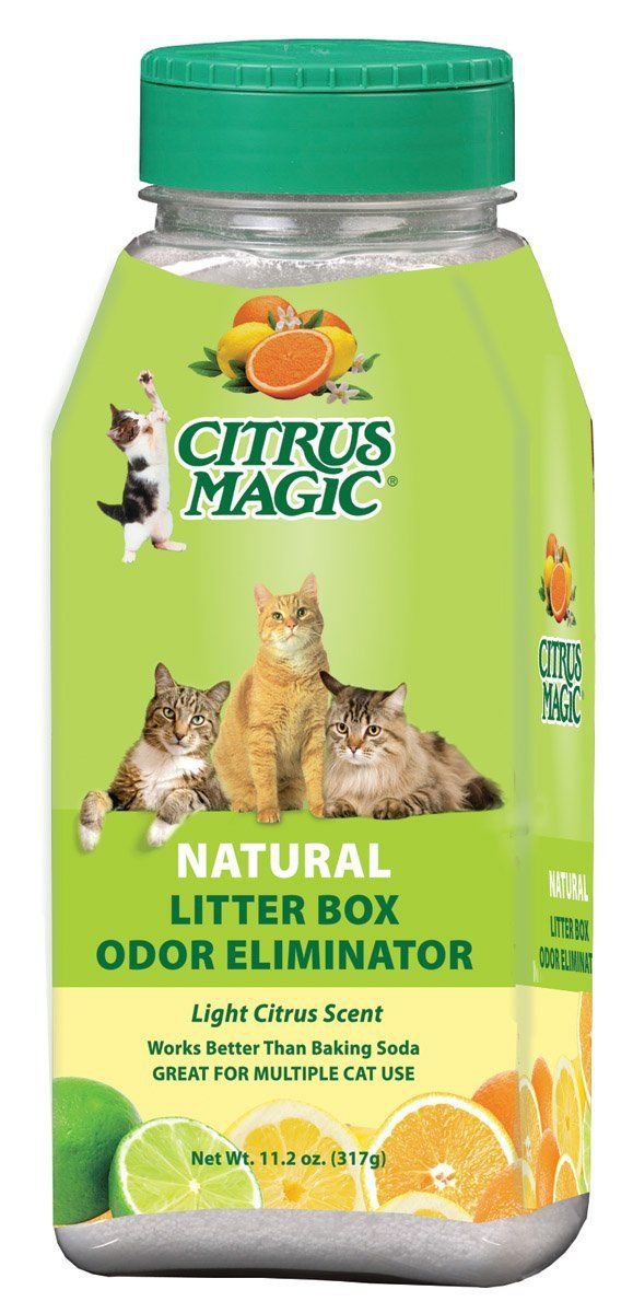 Citrus Magic Litter Box Odor Eliminator 11.2 Ounce Shaker 11.2 oz