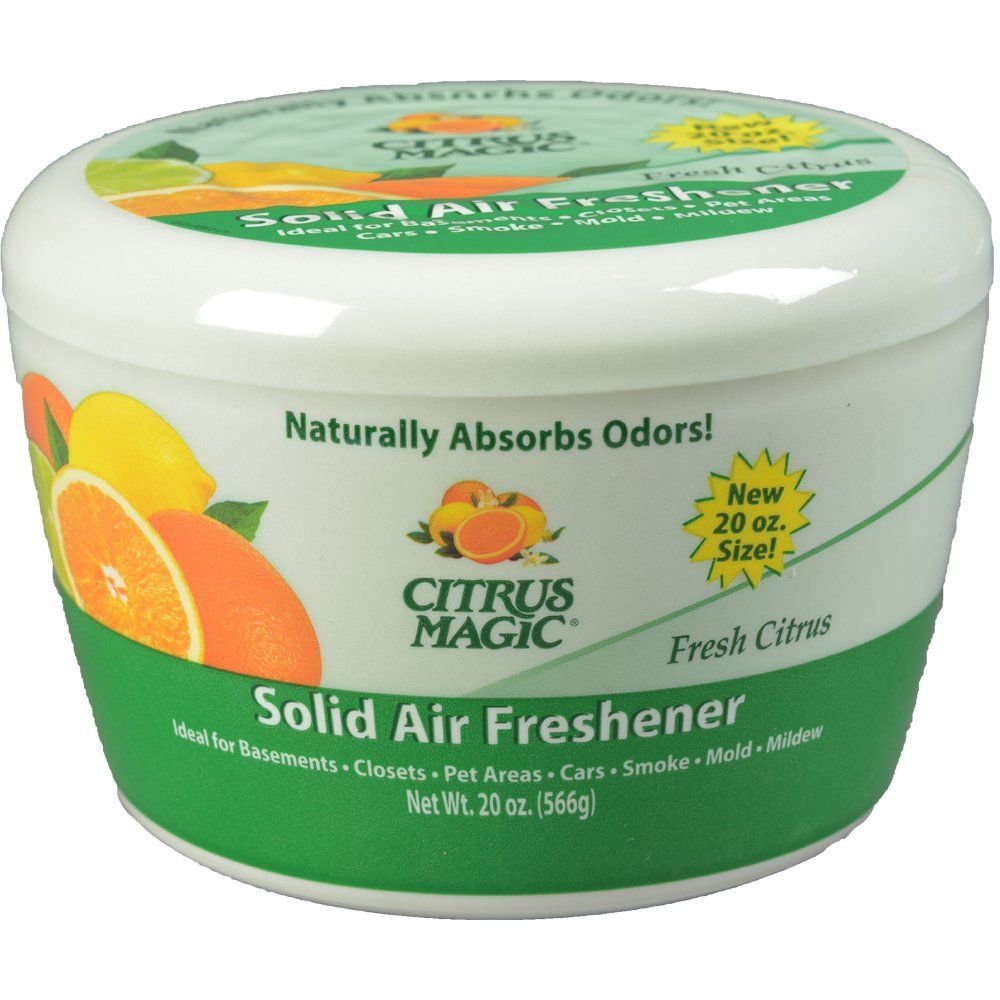 Citrus Magic Solid Odor Absorber Fresh Citrus 20-Ounce