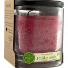 Palm Wax Candle Holiday Spirit Red Aloha Bay 8 oz Glass Jar
