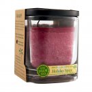 Palm Wax Candle Holiday Spice Red Aloha Bay 8 oz Glass Jar