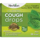 Herbion Naturals Cough Drops All Natural Mint 18 Count