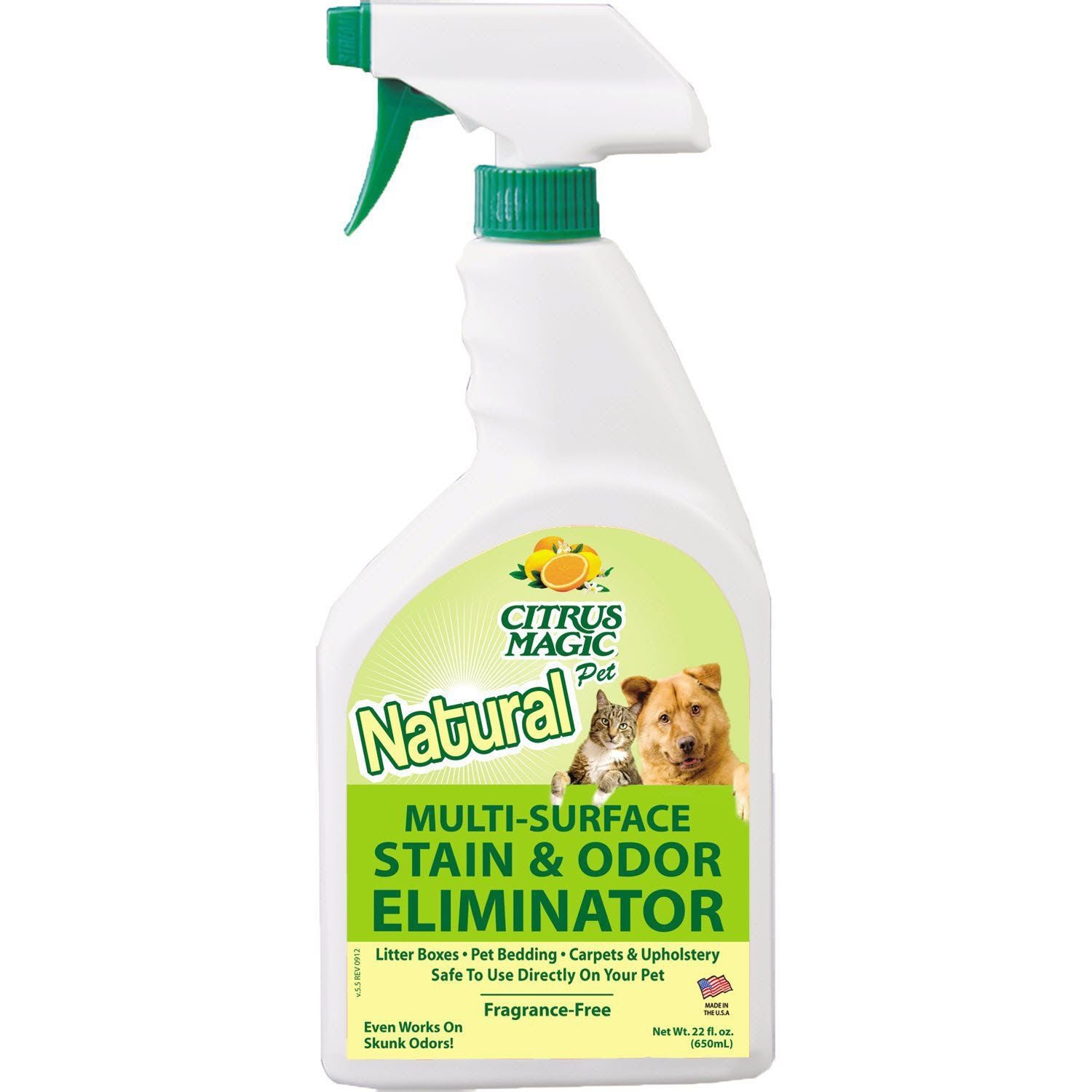Citrus Magic Pet Odor Eliminator 22 Ounce Spray 22 oz