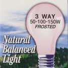 Chromalux Lumiram Full Spectrum 3 Way 50/100/150 Watts Frosted Light Bulb