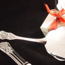 Classic Cake Knife and Server Set w/Swarovski Crystal