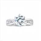 CZ SOLITAIRE SILVER RING