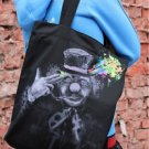 Frre your mind bag psychedelic festival bag Glow under UV