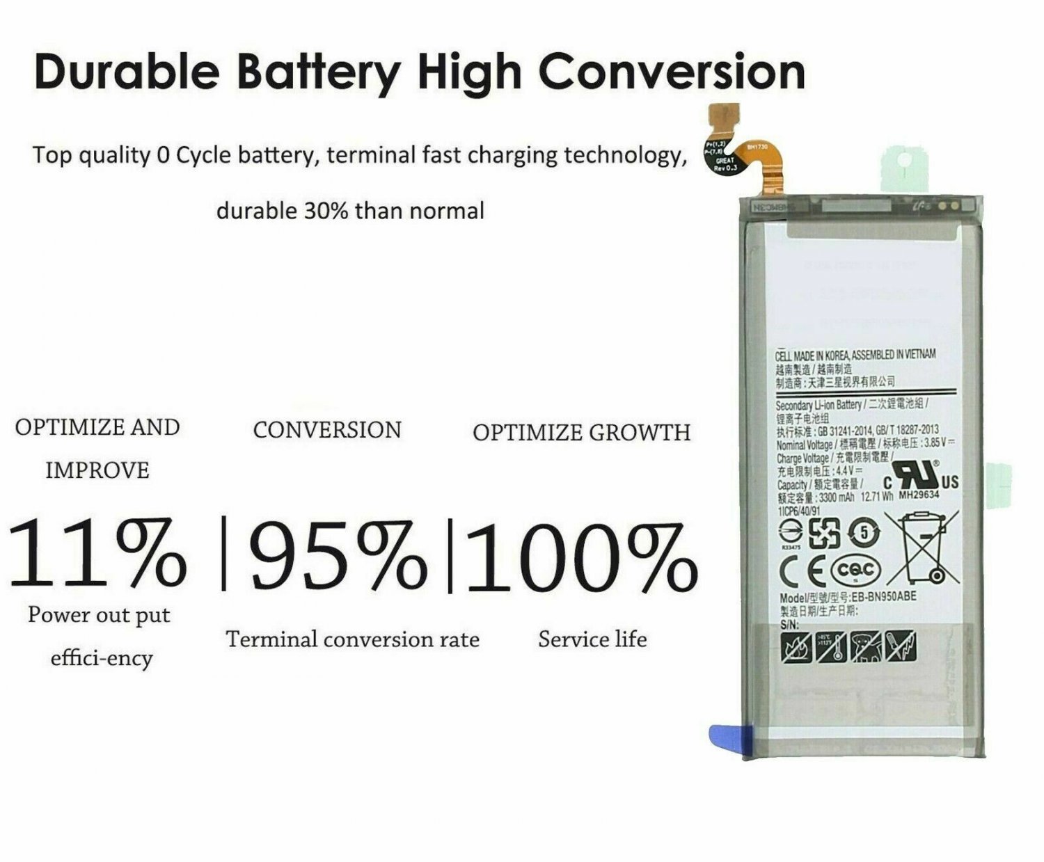 galaxy note 8 battery replacement cost