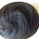 Synthetic Black Drawstring Hair piece Swirl style hair bun