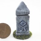 Miniature Dollhouse Cthulhu Garden Statue D175 1:12 Scale H P Lovecraft Weird Spooky Artifact Idol
