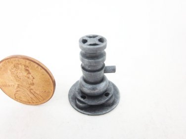 Mad Science Laboratory Equipment Bunsen Burner Dollhouse Miniature D252 1:12 Scale Model Halloween