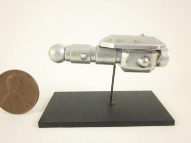 Mad Science Miniature Spaceship Model D157 Dollhouse 1:12 Scale Model Starship Science Fiction UFO