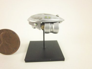 Mad Science Miniature Dollhouse Spaceship Model D156 1:12 Scale Model Starship Science Fiction UFO