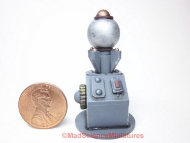 Miniature Mad Science Frankenstein Lab Equipment D394 1:12 Halloween Scale Diorama Dollhouse