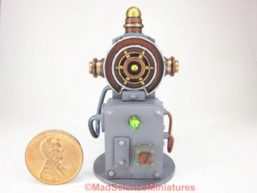 Dollhouse Miniature Frankenstein Nova Pulse Inducer D405 Mad Science 1:12 Scale Halloween