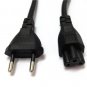 3 Prong EU Wall Plug 1.2M 4FT AC Power Cord 3 Pin Cable For Laptop PC