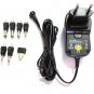 1000mA 500mA Universal AC - DC Power Supply Adaptor Multi Voltage + 6 Head Tips